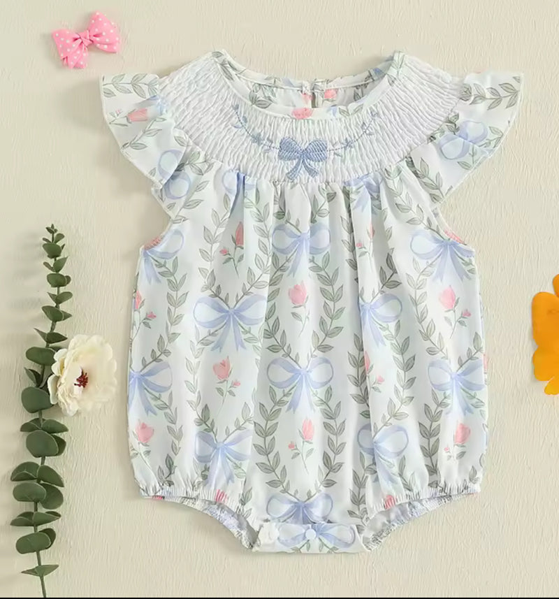 Floral Fun Onesie