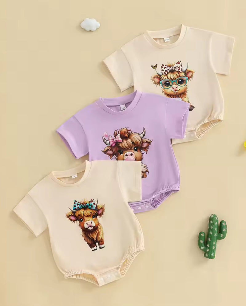 Highlander Cuteness Onesies