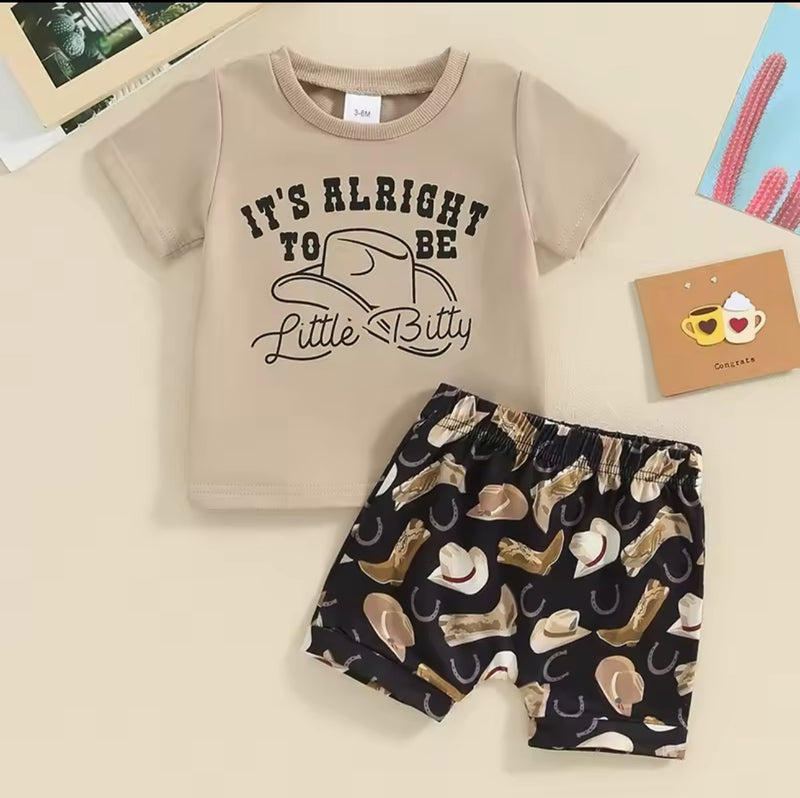 Little Bitty Shorts set