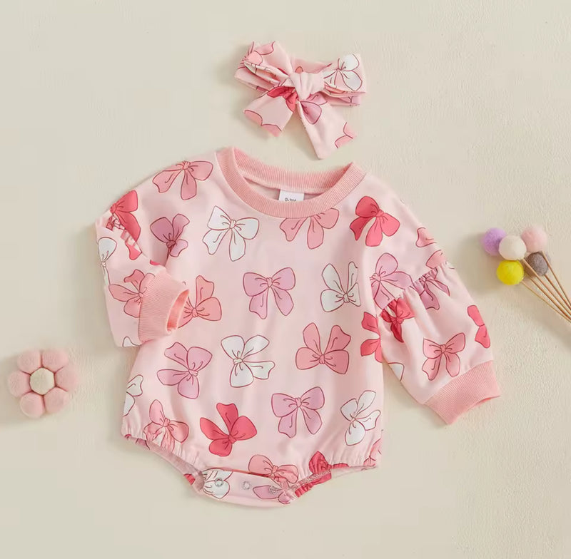 LS Bows Onesie