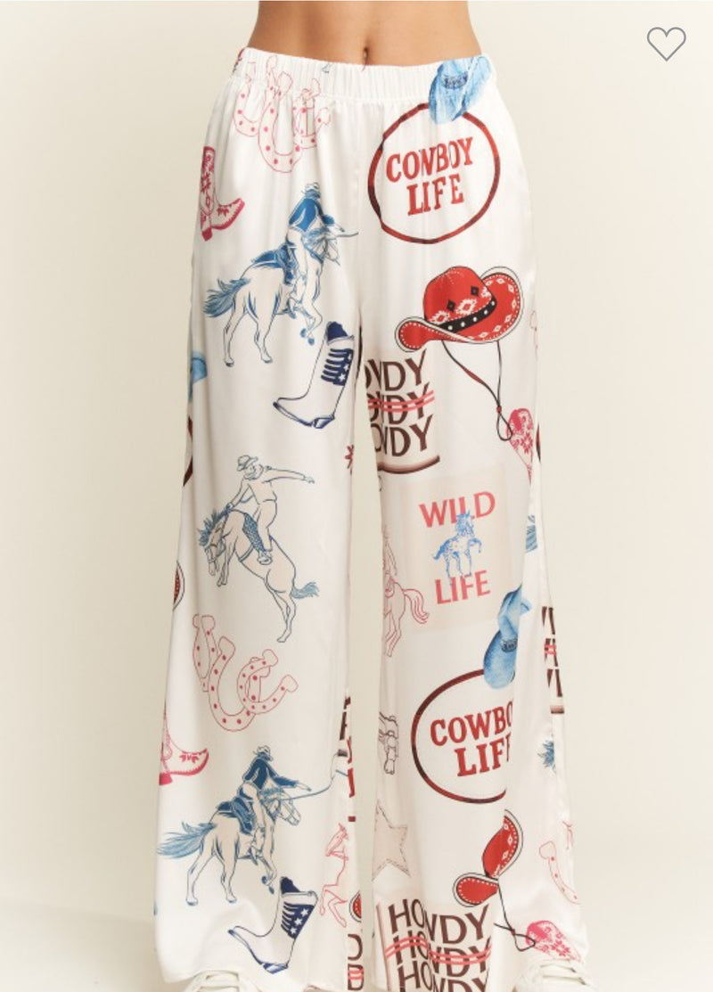 COWBOY Party Pants