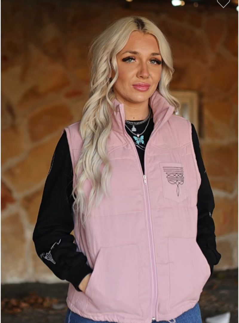 Boot Stitch Rodeo Vest