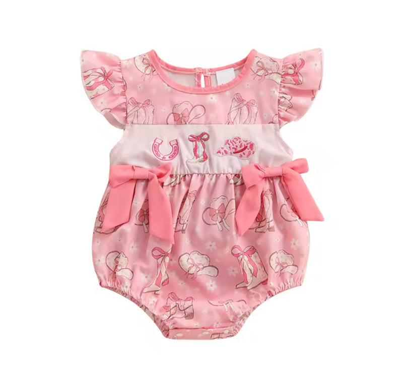 Pink Cowgirl Onesies