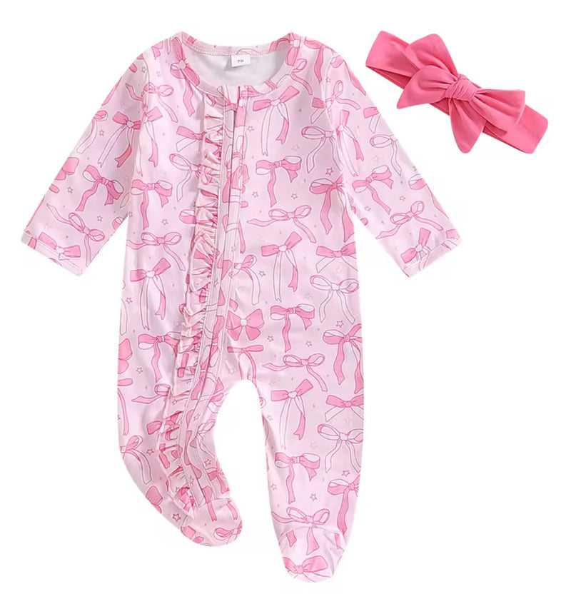 Pink Bows Sleeper