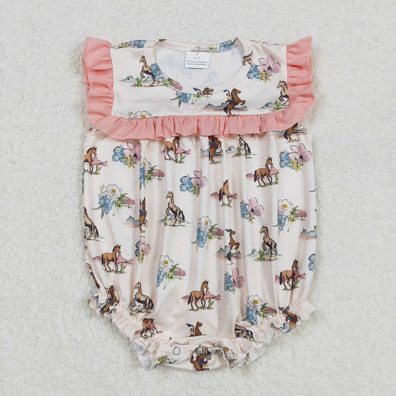 Girls Western Onesie