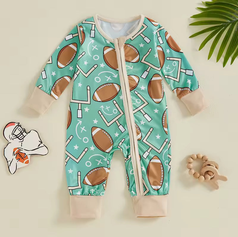 Football Romper/PJs
