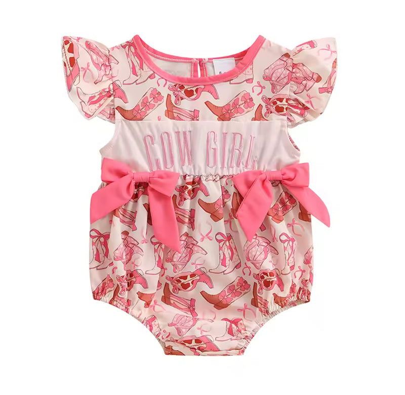 Pink Cowgirl Onesies