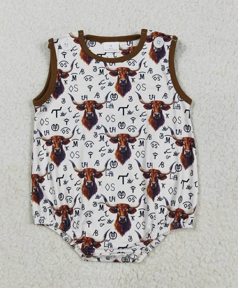 Branded Longhorns Onesie – Rhinestones n Rodeo