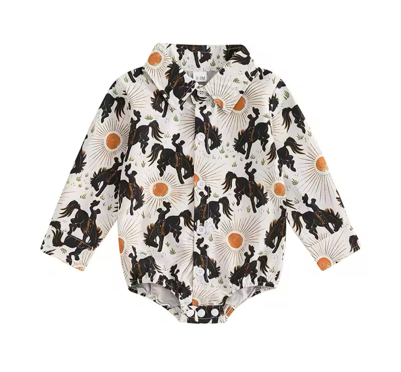 LS Western Onesies