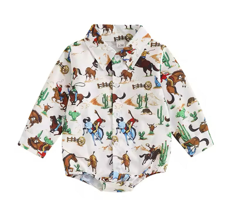 LS Western Onesies