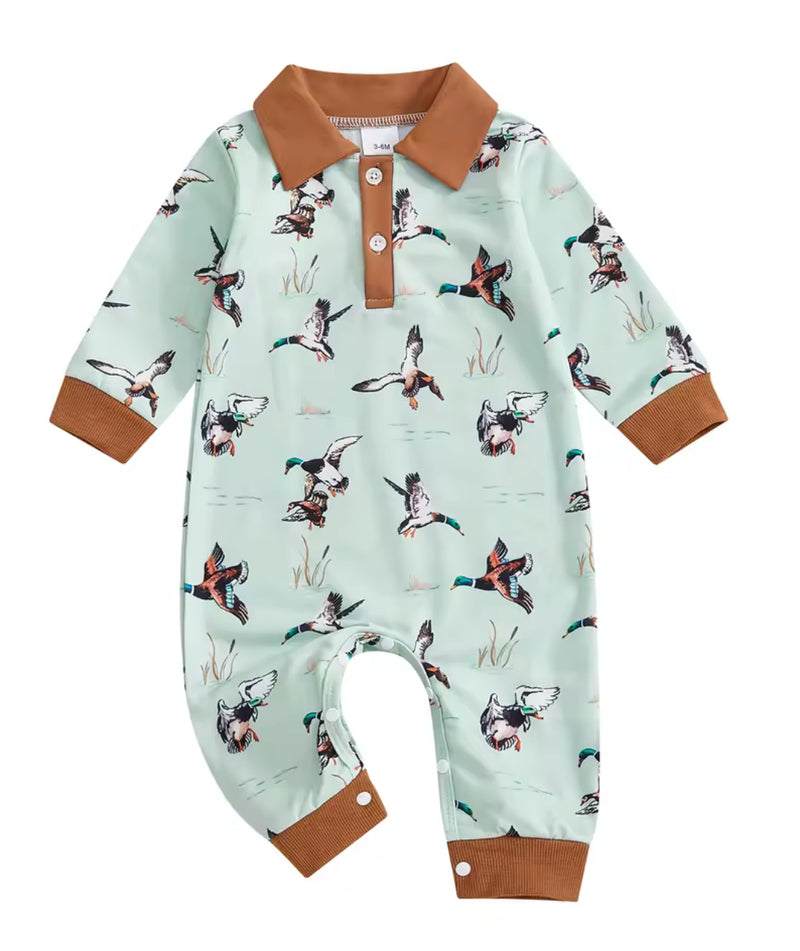 Duck, Duck Romper