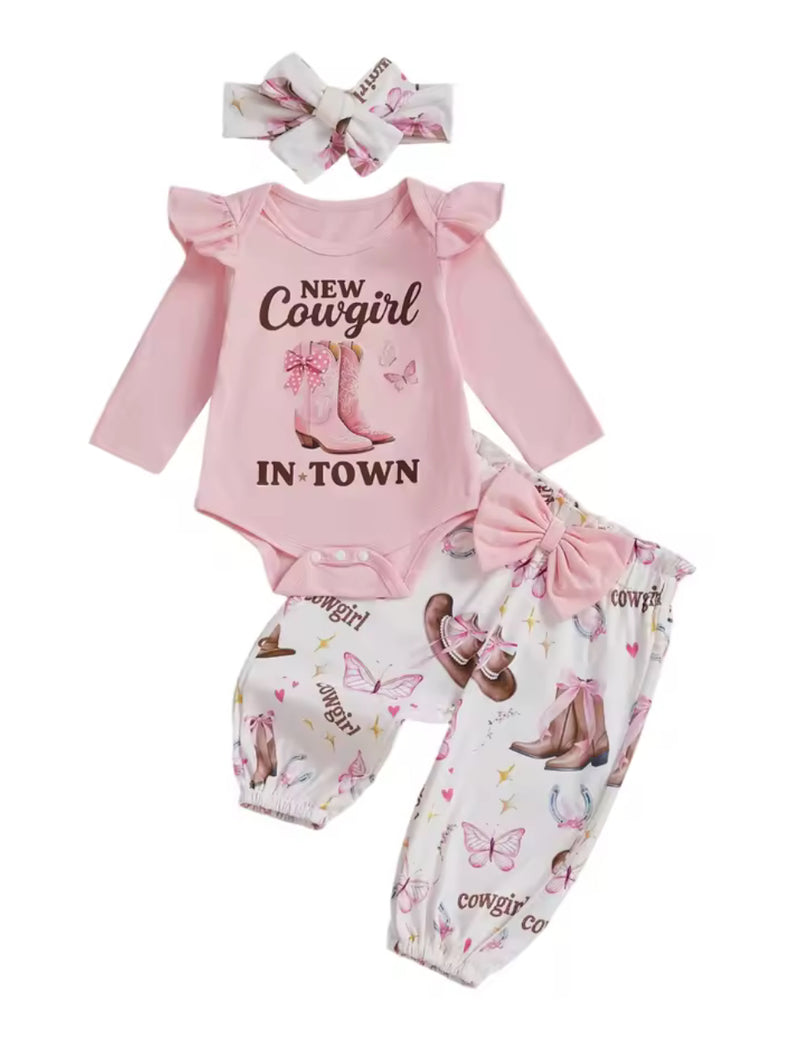 New Western Baby Girl Sets