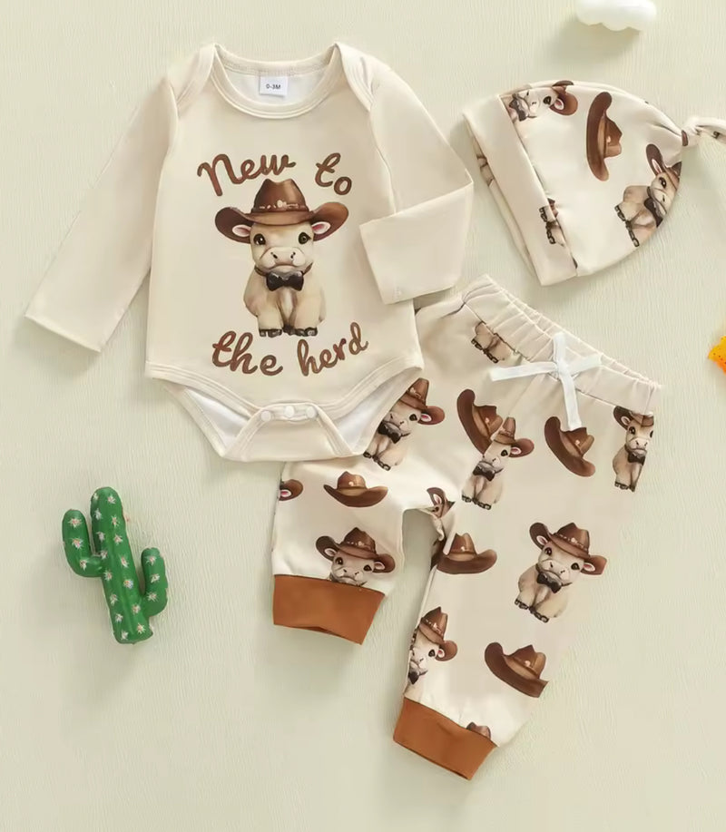 New To The Herd-Cute Cow