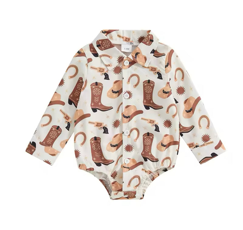 LS Western Onesies