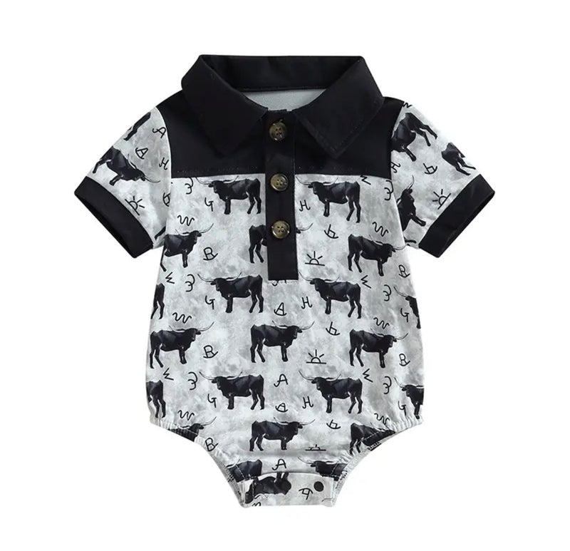 Cattle Brands Onesie