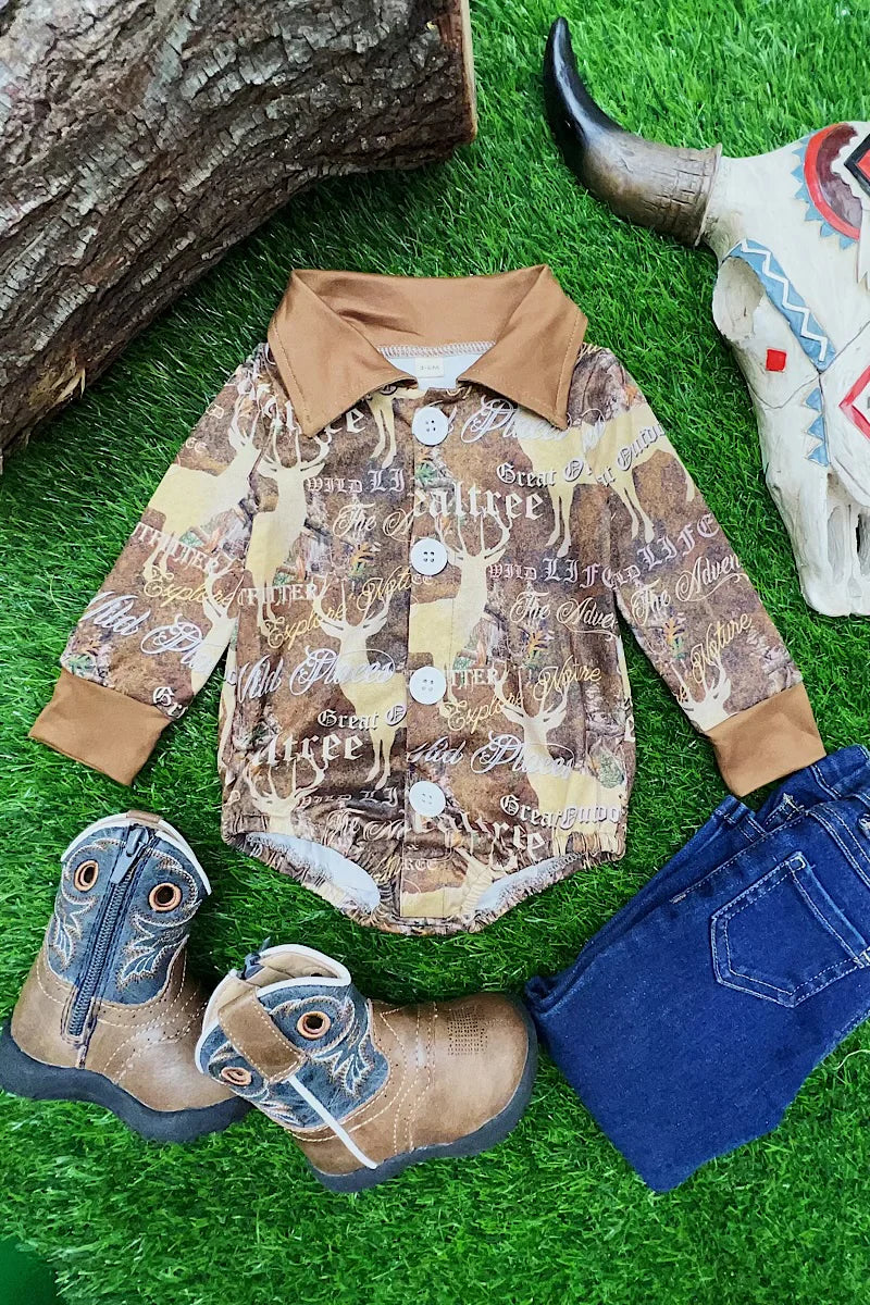 CAMO Onesie