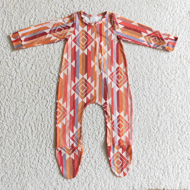 Aztec Footie Pajamas