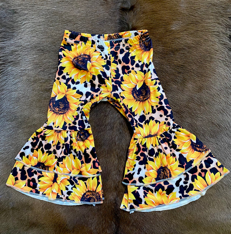 Sunflower Baby Bell Pants