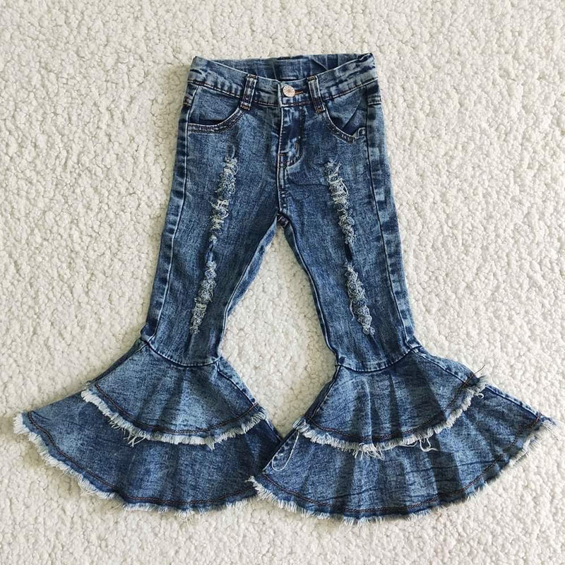 Medium Wash Denim Bells