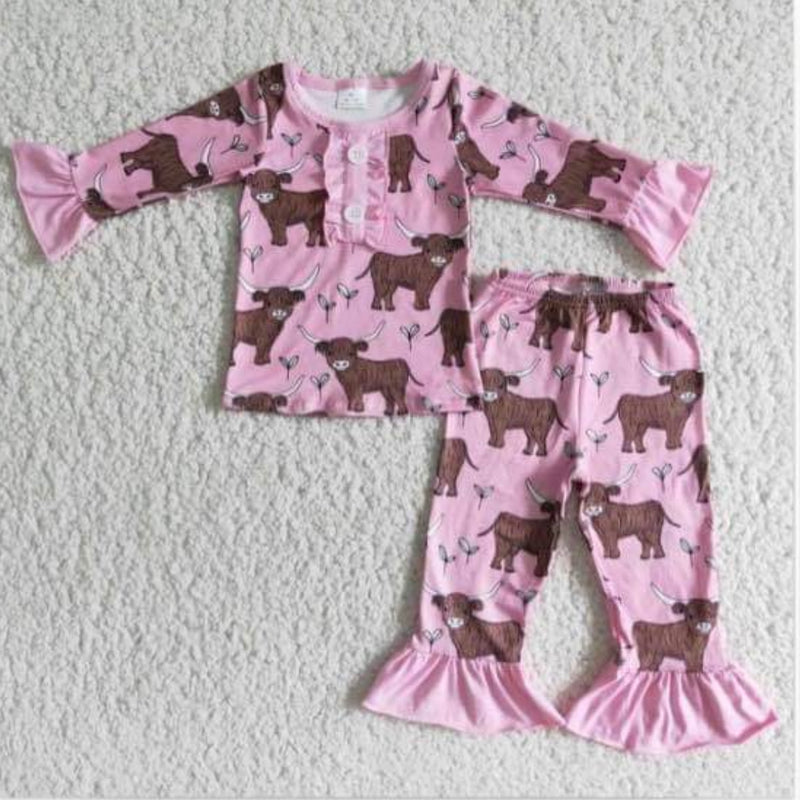 Pink Highlander Pajamas